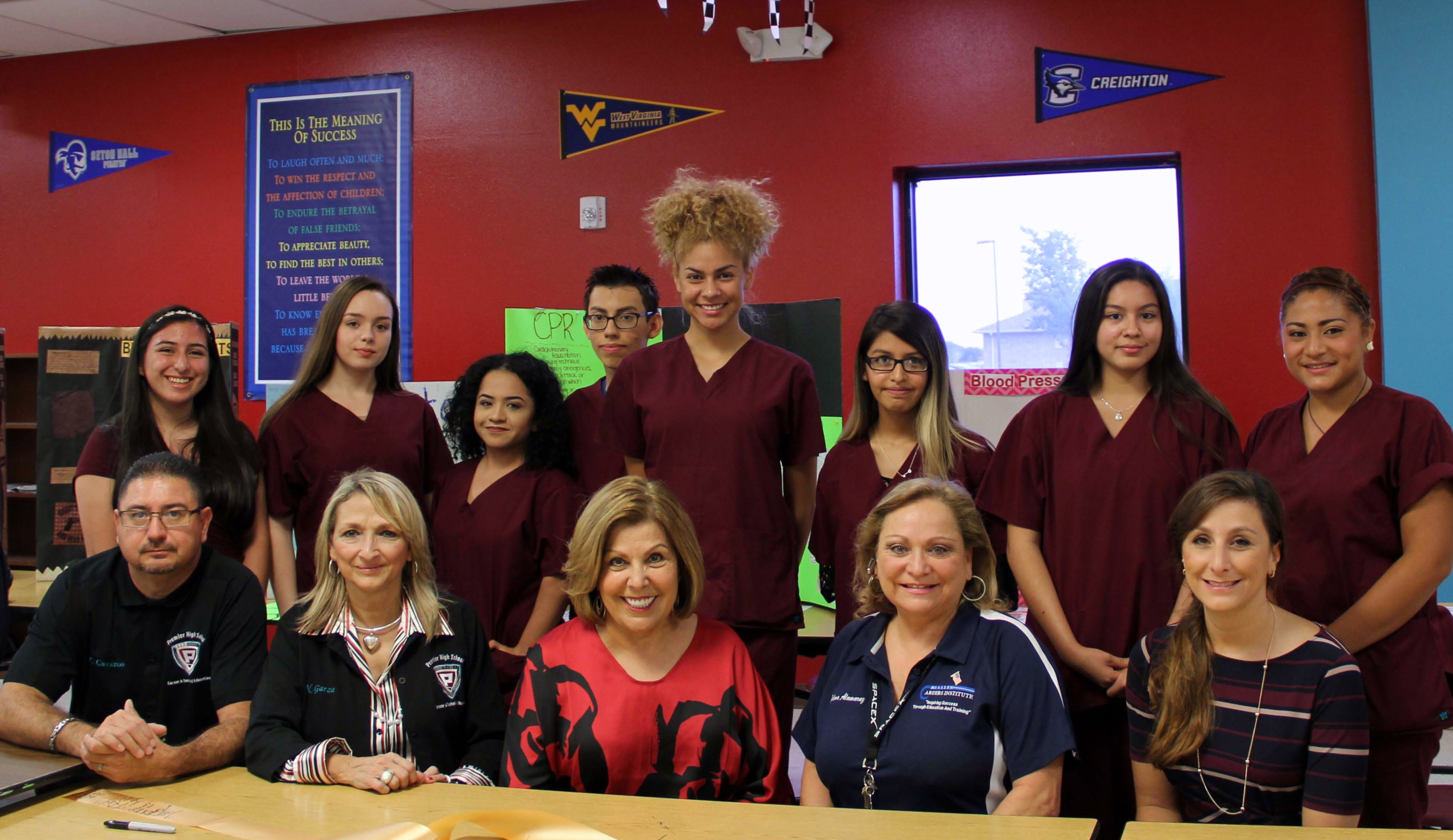 Premier High School Students Get Ahead through Nursing Certification Program
