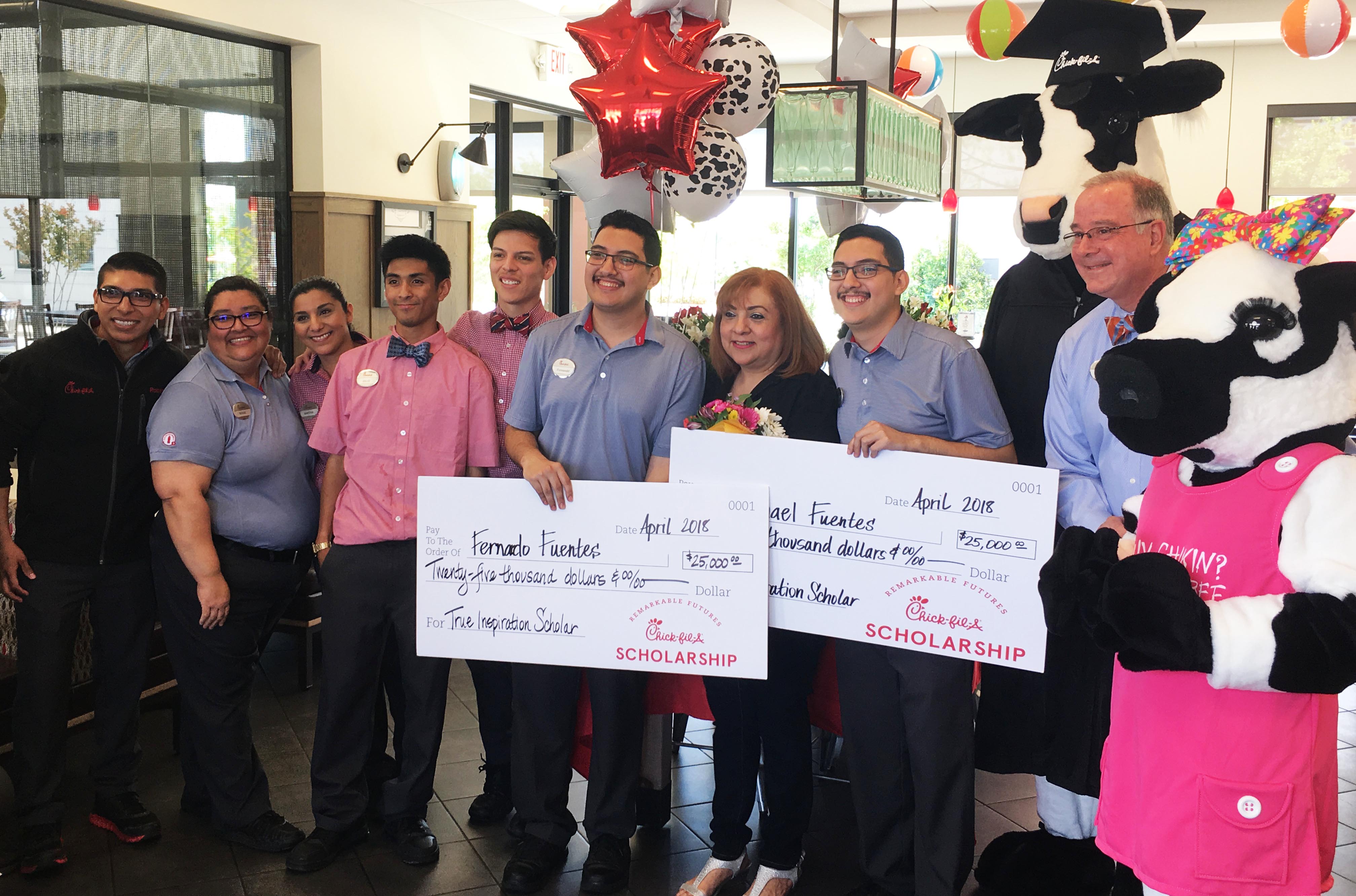 Premier High School Grads Awarded $50K in Scholarships from Chick-fil-A