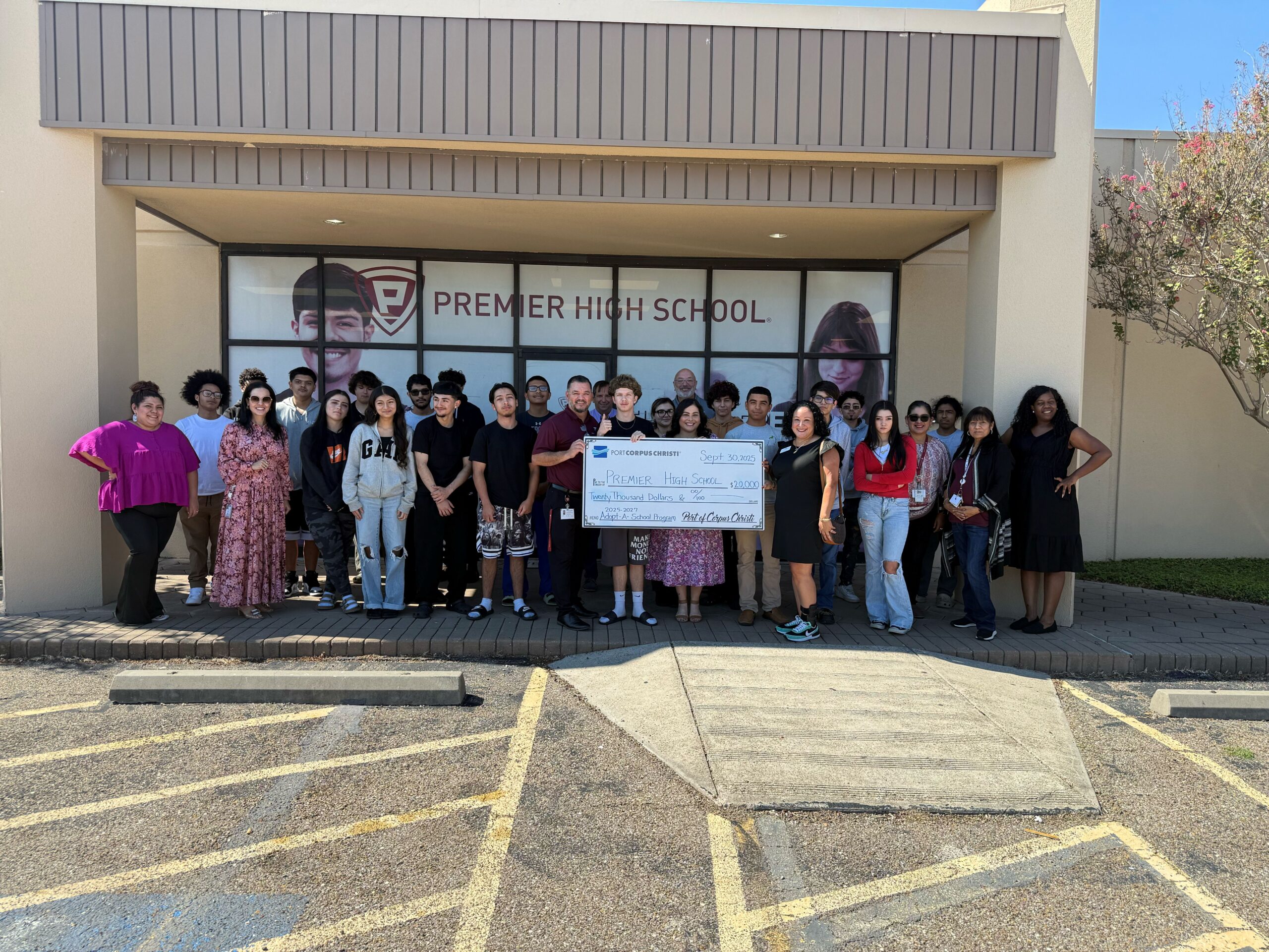 Premier High School – Corpus Christi Joins Port of Corpus Christi Adopt-A-School Program